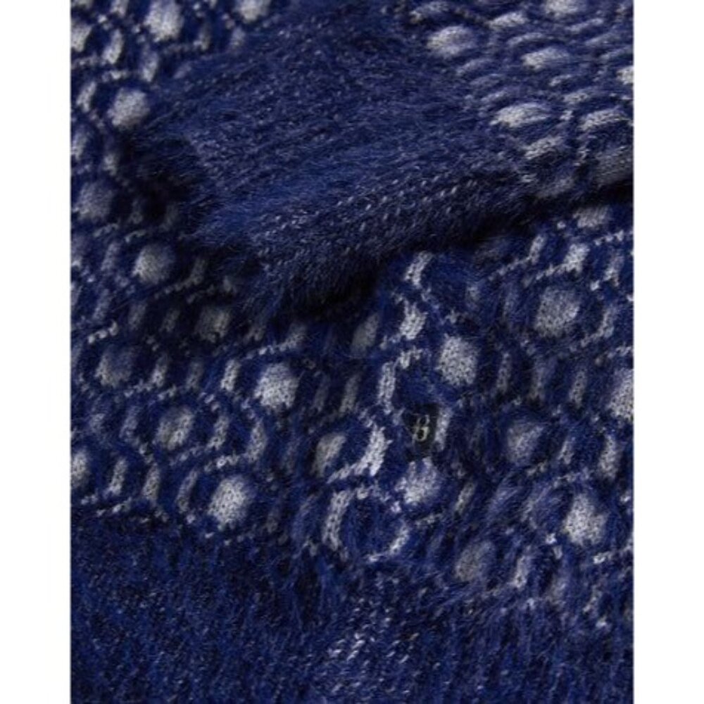 Ted Baker Hallion Mens Fuzzy Geo Crewneck Pullover Sweater M View 5